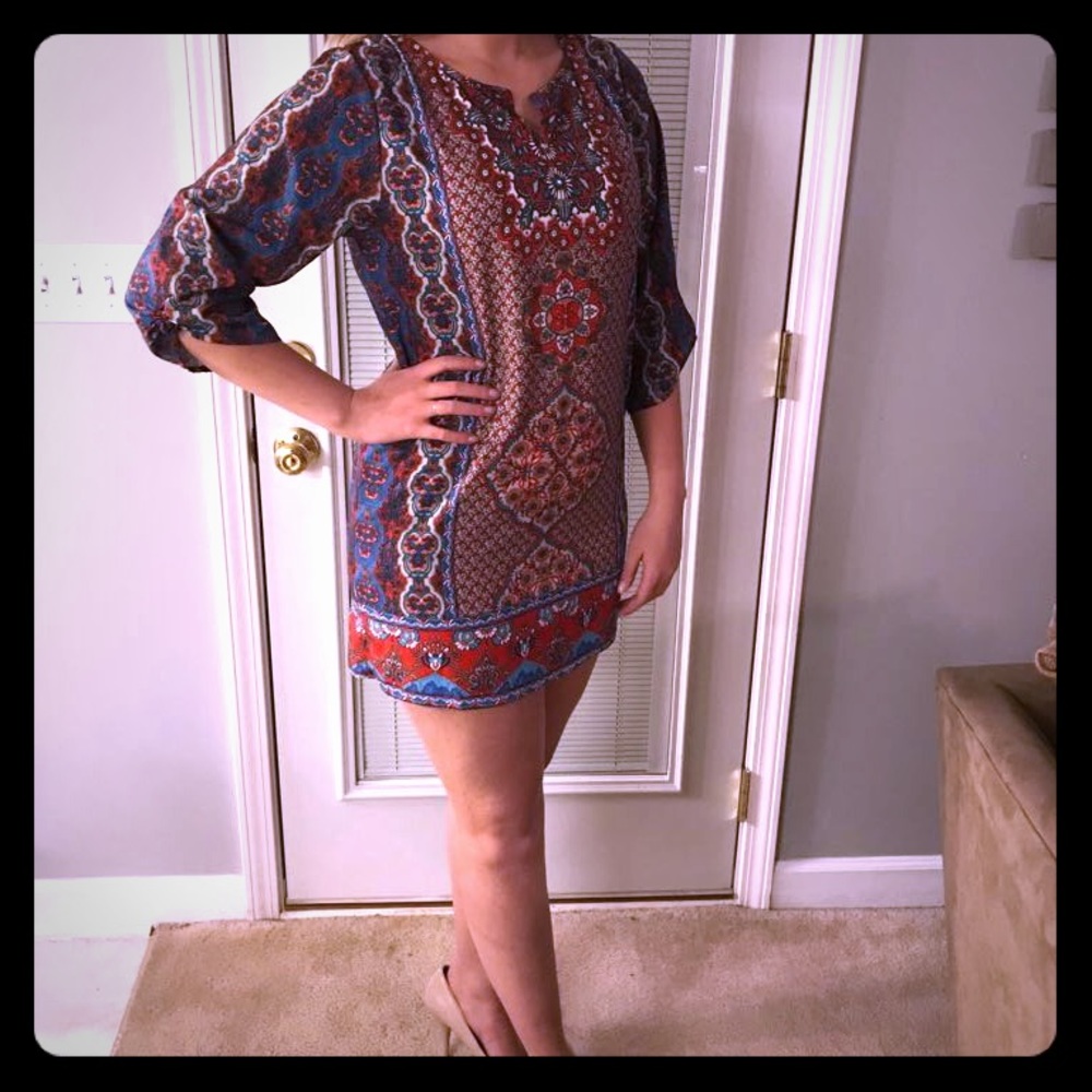 Boho dress/beach coverup
